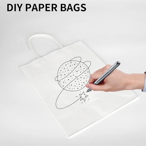 Toovip 90 Pack Plain Brown Kraft Paper Bags with Handles Bulk, Multiple 3 Assorted Sizes Gift Bags for Favors Grocery Retail Party Birthday Shopping Business Goody Craft Merchandise Take Out Sacks in Kuwait