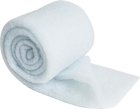 FoamFit Dacron Upholstery Quilt Batting - Low Loft 0.75 Ounces per Square Foot - 4 Yards 48 Inch Wide - Wadding Bonded Polyester Fiber for Quilting - Cushions Wrap, Padding, Filling, Stuffing - Crafts in Kuwait