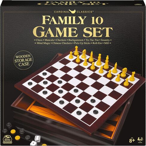 Spin Master 6061808 Family 10 Classic Games Set in Kuwait