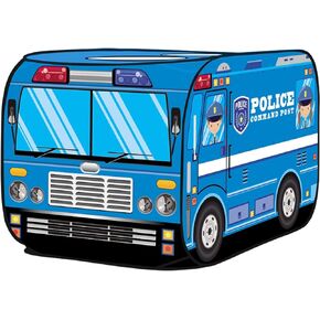 Kiddie Play Fire Truck Pop Up Play Tent for Kids Boys & Girls Indoor Outdoor Playhouse Toy