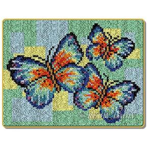 clubevy Latch Hook Kits Rug Carpet Making Cushion DIY Crafting for Home &Party Decor Abstract Painting (B) in Saudi Arabia