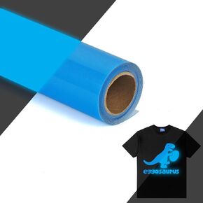 HTVVETUR Reflective Rainbow HTV Heat Transfer Vinyl Roll 12 Inch by 5 Feet Iron on DIY for T-Shirt PU Stretch Elastic HTV Vinyl (Reflective Rainbow, 5FT) in Kuwait