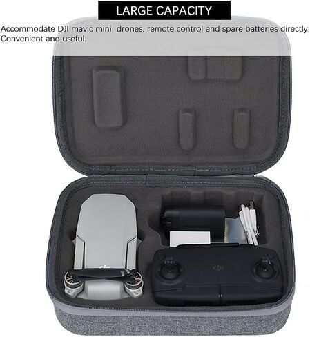 GLGLMA حقيبة حمل محمولة لـ 𝐃𝐉𝐈 𝐌𝐚𝐯𝐢𝐜 𝐌𝐢𝐧𝐢 𝐃𝐫𝐨𝐧𝐞 𝐀𝐜𝐜𝐞𝐬𝐬𝐨𝐫𝐢𝐞 𝐬، حقيبة تخزين مضادة للماء للطائرة بدون طيار in Kuwait