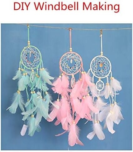 600PCS Colorful Feathers DIY Crafting Feathers Wedding and Party Decoration Feathers Christmas Feather Bulk for Mask,Windbell and Earrings,3-5 Inch in Kuwait