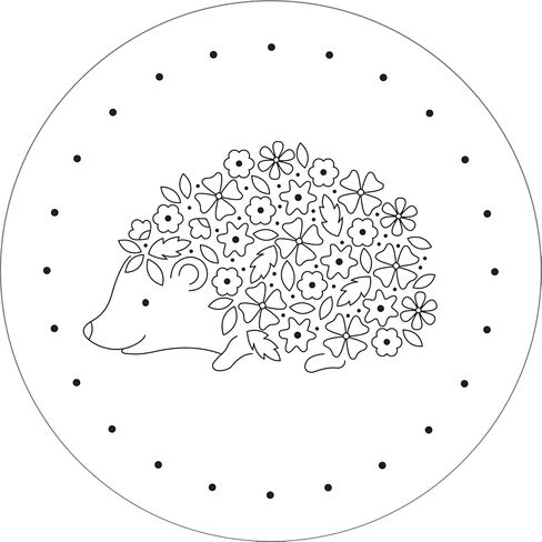 Woodland Embroidery Pattern Transfers (set of 10 hoop designs!) in Saudi Arabia