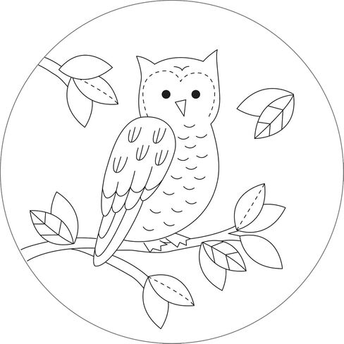 Woodland Embroidery Pattern Transfers (set of 10 hoop designs!) in Saudi Arabia