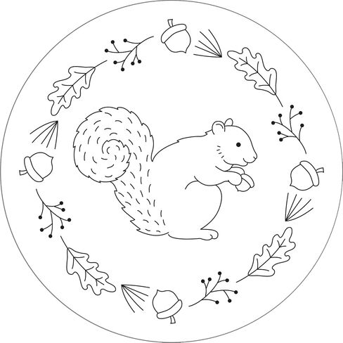 Woodland Embroidery Pattern Transfers (set of 10 hoop designs!) in Saudi Arabia