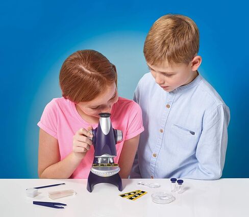 Brainstorm Toys 450X Illuminated Microscope Designed for Children Ages 8+ Years, Multi-Colour (Model: E2070) in Kuwait