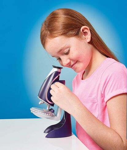 Brainstorm Toys 450X Illuminated Microscope Designed for Children Ages 8+ Years, Multi-Colour (Model: E2070) in Kuwait