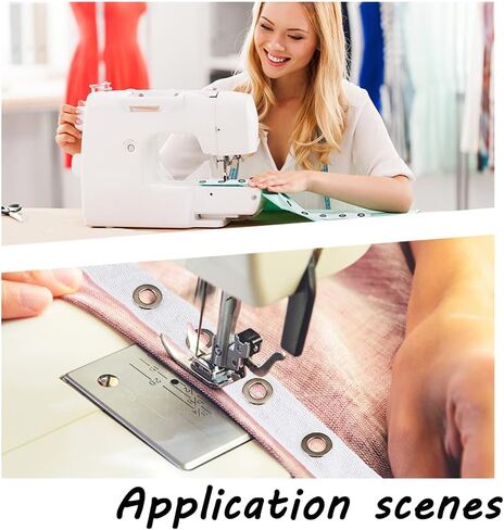 شريط عروة من القطن الأسود بطول 5 ياردات من AHANDMAKER، شريط عروة من نسيج قطني بطول 0.79 بوصة، شريط عروة للخياطة، ويتضمن خيوط قطنية بيضاء بطول 10.94 ياردة، لإكسسوارات الملابس in Kuwait