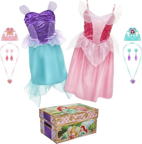 Disney Princess Ariel & Aurora Dress up Trunk, 44352 in Saudi Arabia