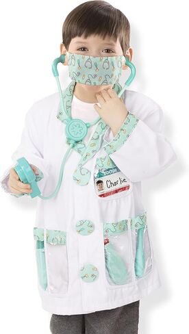 مجموعة أزياء لعب دور الطبيب من ميليسا آند دوج (7 قطع) in Saudi Arabia
