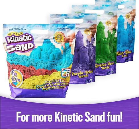 Kinetic Sand, 20-Pack Eggs with Red, Yellow, and Blue Play Sand, Christmas Stocking Stuffers, Party Favors & Goodie Bag Toys, Sensory Toys for Kids in Saudi Arabia