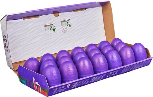 Kinetic Sand, 20-Pack Eggs with Red, Yellow, and Blue Play Sand, Christmas Stocking Stuffers, Party Favors & Goodie Bag Toys, Sensory Toys for Kids in Saudi Arabia