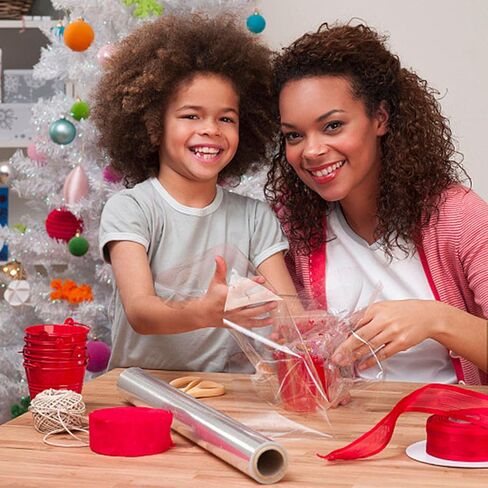 Tytroy Gift Wrapping Cellophane Roll (folded 30in x 100ft) in Kuwait