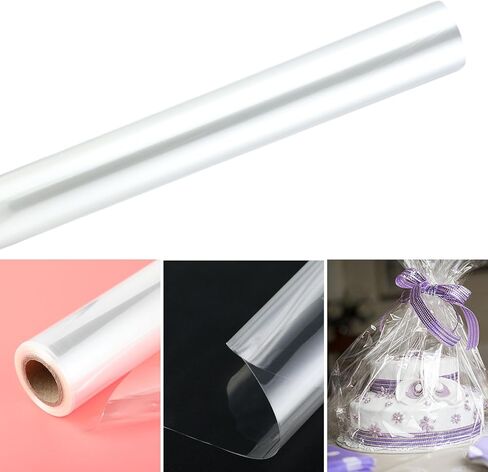 Tytroy Gift Wrapping Cellophane Roll (folded 30in x 100ft) in Kuwait