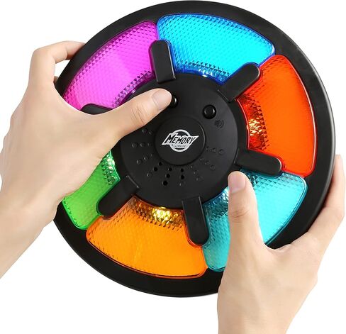 لعبة ذاكرة مضيئة مع أصوات من بيترلاين - لعبة إلكترونية كلاسيكية محمولة بـ 6 تسلسلات للأولاد والبنات والكبار، خفيفة الوزن، هدية محمولة للأطفال in Kuwait