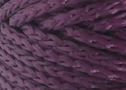 Lukche 1.5-2mm Polyester Macrame Cord 2 Skein (2x153 Yards) 100% Polypropylene Premium Macrame Rope, Colorful Yarn Crochet Macrame Bag Craft for Wall Hangers, Bags, Bottom Plates, Carpets (2 Blue) in Kuwait