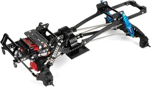 HOBOHY 1/10 علبة بطارية من ألياف الكربون ESC جهاز استقبال جبل ل 1:10 RC الزاحف LCG SCX10 استبدال الهيكل ترقية أجزاء in Kuwait