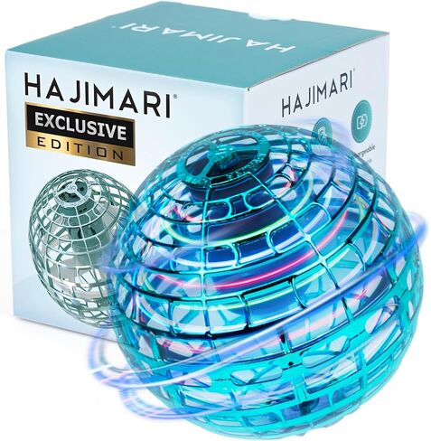 HAJIMARI Flying Ball G2 - Boomerang Ball That Comes Back to You | Floating Ball Toy for Kids and Adults | Drop-Resistant Levitation Ball | Soaring Orb Toy Hovers & Climbs | Up to 12 Min Runtime in Saudi Arabia