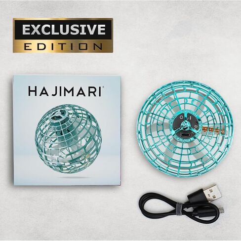 HAJIMARI Flying Ball G2 - Boomerang Ball That Comes Back to You | Floating Ball Toy for Kids and Adults | Drop-Resistant Levitation Ball | Soaring Orb Toy Hovers & Climbs | Up to 12 Min Runtime in Saudi Arabia