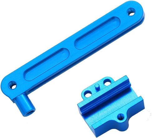 Treehobby Alloy Steering Part Servo Saver Complete Compatible with FY-01/02/03/04/05 / Wltoys 12428/12423 RC Car Metal Universal Upgrade Steering Assembly in Saudi Arabia