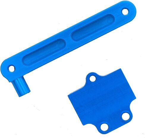 Treehobby Alloy Steering Part Servo Saver Complete Compatible with FY-01/02/03/04/05 / Wltoys 12428/12423 RC Car Metal Universal Upgrade Steering Assembly in Saudi Arabia