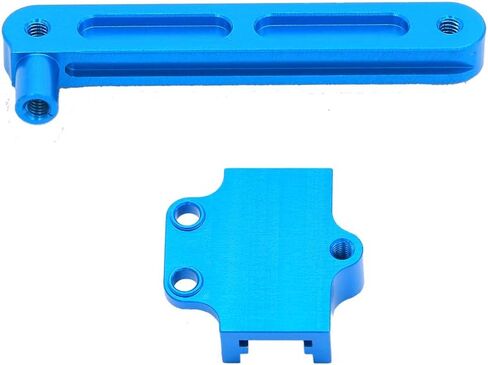 Treehobby Alloy Steering Part Servo Saver Complete Compatible with FY-01/02/03/04/05 / Wltoys 12428/12423 RC Car Metal Universal Upgrade Steering Assembly in Saudi Arabia
