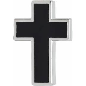 Cross Brooch Tie Pins for Men Women Shirt Lapel Pin Brooch Suit Accessories