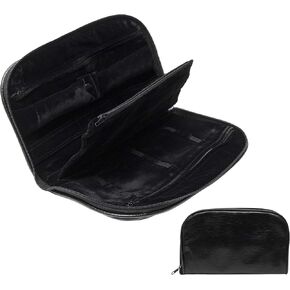 Noble Travel Jewelry Pouch - Compact Jewelry Travel Organizer with Zipper Closure and Pocket - Travel Jewelry Organizer (Small) in Saudi Arabia