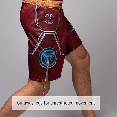 Hayabusa Mens Marvel Hero Elite BJJ Fight Shorts in Kuwait