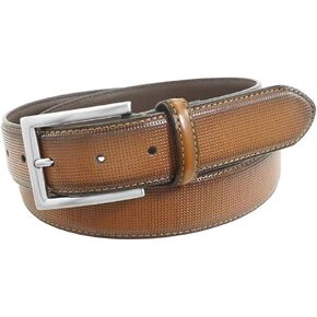 Florsheim Men's Sinclair 33mm Dress Casual Leather Belt