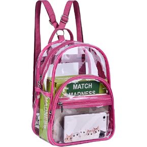 Oraben Clear Backpack for Stadium Events, Small Stadium Approved Clear Bag in Saudi Arabia