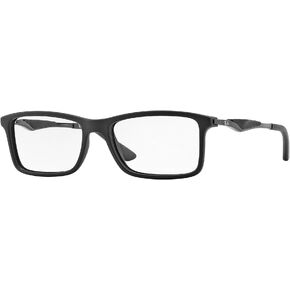 Ray-Ban Liteforce RB7023 - 2077 Eyeglasses Matte Black 55mm in Saudi Arabia