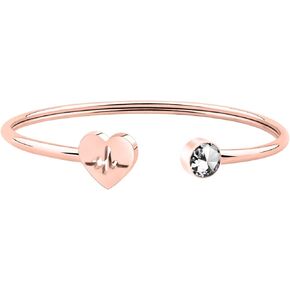 WUSUANED Dainty Heartbeat Stethoscope Cuff Bracelet Nursing Jewelry Nurses Week Gifts For Women Girls in Kuwait