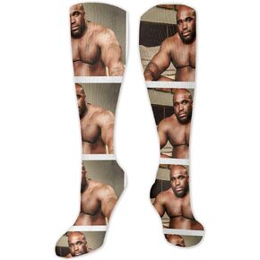 جوارب بيسبول ضاغطة للجنسين بطول الركبة جوارب طويلة in Kuwait