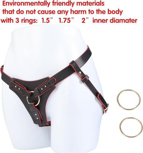 حزام على السرج، مقاس كبير، حزام على السرج، ملابس داخلية تناسب مقاس 30-40 بوصة، حزام خصر قابل للتعديل، حزام على حزام السرج، بدون حمالات، ملابس داخلية للنساء للجنسين، سراويل داخلية للعب الأدوار in Kuwait