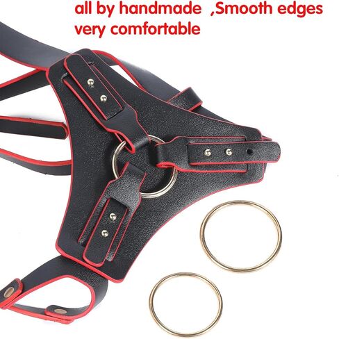 حزام على السرج، مقاس كبير، حزام على السرج، ملابس داخلية تناسب مقاس 30-40 بوصة، حزام خصر قابل للتعديل، حزام على حزام السرج، بدون حمالات، ملابس داخلية للنساء للجنسين، سراويل داخلية للعب الأدوار in Kuwait