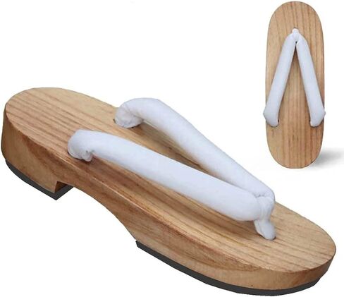 Meaniny Wooden Clogs Women's Kamado Kochou Cosplay Shoes Geta Slippers Japanese in Kuwait
