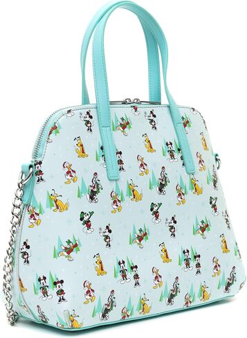 Loungefly Disney Classics, Disney Holiday Sensational Six Crossbody Bag, Mickey Mouse Minnie Donald Daisy Goofy Pluto in Saudi Arabia