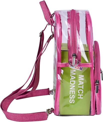 Oraben Clear Backpack for Stadium Events, Small Stadium Approved Clear Bag in Saudi Arabia