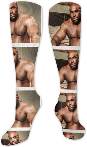 جوارب بيسبول ضاغطة للجنسين بطول الركبة جوارب طويلة in Kuwait