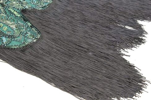 YENMILL Women's 1920s Sequins Flapper Gatsby Cocktail Dress with 20s Headband Accessories Set in Kuwait