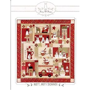 Bunny Hill Designs MERRY MERRY SNOWMEN BHD2035 9 Month BOM Pattern Set in Saudi Arabia