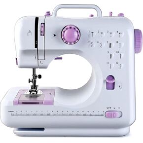 Mini Sewing Machine for Beginners,Kids Sewing Machines,Small Sewing Machines with 12 Built-in Stitches and Reverse Sewing,Portable Sewing Machine for Kids, Suitable For Family Daily in Saudi Arabia