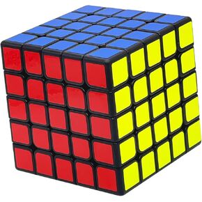 المكعب السحري الكلاسيكي 2.2 بوصة لغز 3 × 3 مكعب سرعة ذكي لعبة تعليمية لتحفيز العقل (عبوة واحدة، داكن) in Kuwait