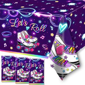 Basketball Tablecloth, 3 Pcs Basketball Birthday Decorations Rectangle Plastic Table Cover, Disposable Table Cloths for Basketball Sports Themed Party Supplies, 108 x 180 cm in Kuwait