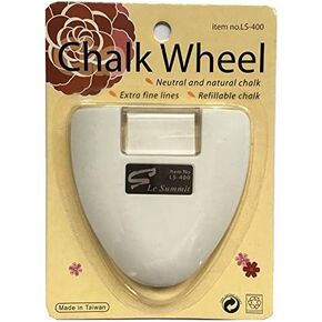 YEQIN Chalk Wheel Fabric Marker Tailor's Chalk DIY Sewing Parts (White) in Kuwait