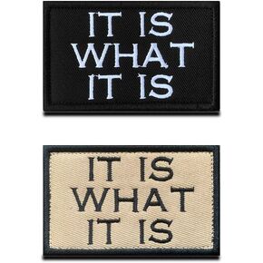 2 Pcs Golf Foxtrot Yankee Embroidered Hook and Loop Fastener Tactical Funny Patch for Backpack Cap Bag Vest Dog Harness-Black &Coyote in Kuwait