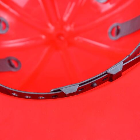 Welecom 2 قطعة قبعة رجل إطفاء للأطفال خوذة رجل إطفاء من البلاستيك الصلب قبعة رجال إطفاء زي للأطفال للعب الأدوار (أحمر، أصفر) in Kuwait